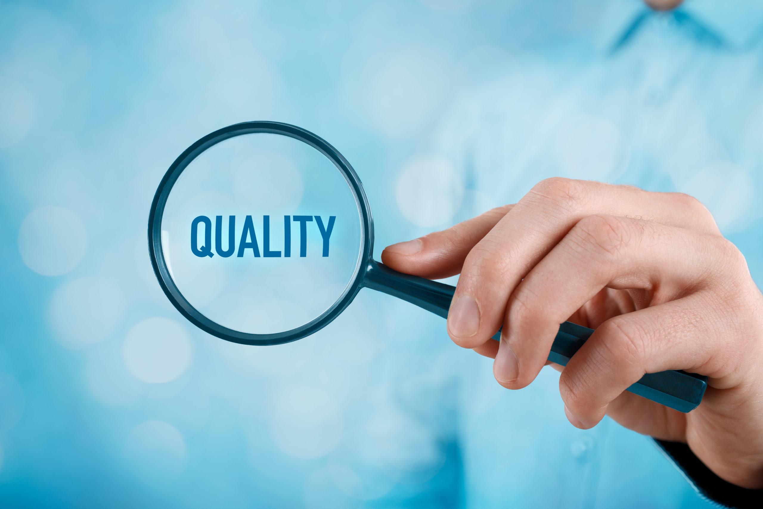 Focused,On,Quality,Concept.,Quality,Manager,(businessman,,Coach,,Leadership),Is